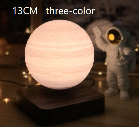 Magnetic Levitation Table Lamp Moon Light 3D Printing Planet Night Light - Universo Shop