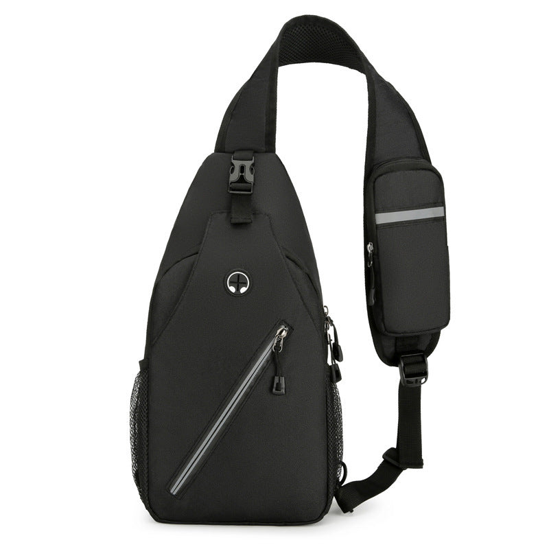 New Multifunctional Men's Shoulder Crossbody Bag Male Hard-Wearing Canvas Shoulder Messenger Bags Chest Bag