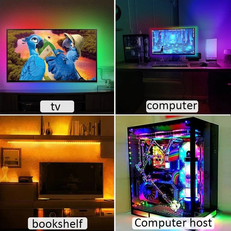 Led Lights With Usb Tv Background Lighting - Universo Shop