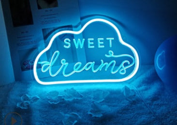 LED Neon Light, Acrylic Back Panel, Room Decoration Night Light - Universo Shop