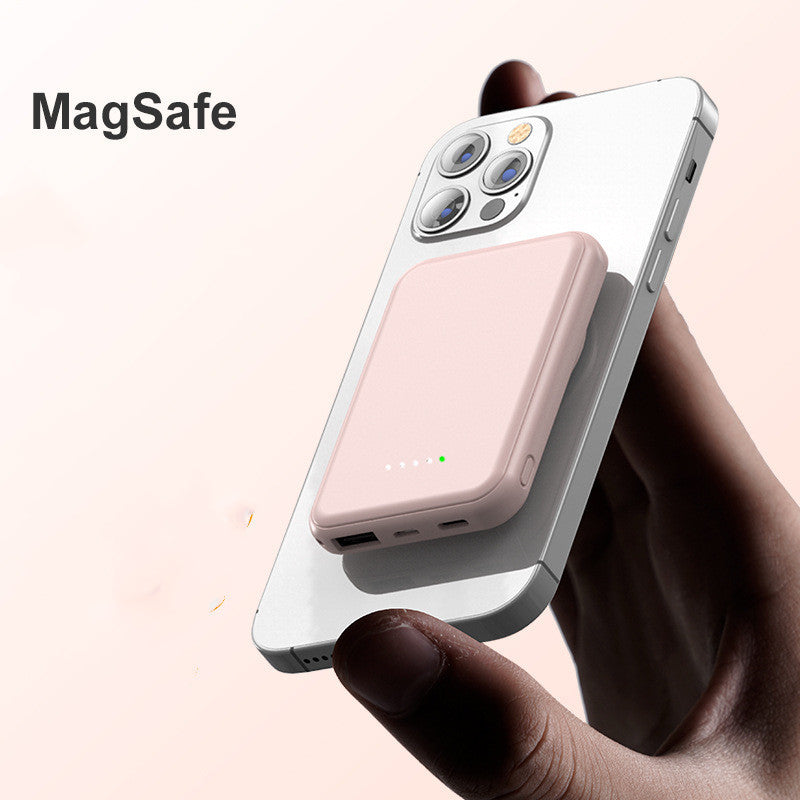 Mini Fast Charging Magnetic Wireless Power Bank 5000 MAh Portable - Universo Shop