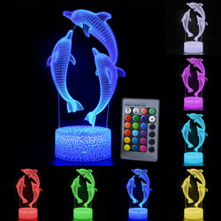 Dolphin series night lights - Universo Shop