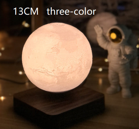 Magnetic Levitation Table Lamp Moon Light 3D Printing Planet Night Light - Universo Shop