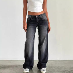 High Quality Women's Straight Jeans - Universo Shop