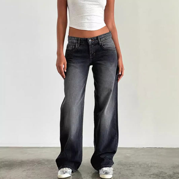 High Quality Women's Straight Jeans - Universo Shop