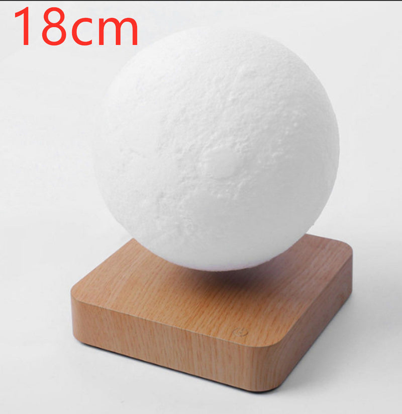 Magnetic Levitation Table Lamp Moon Light 3D Printing Planet Night Light - Universo Shop