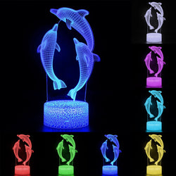 Dolphin series night lights - Universo Shop