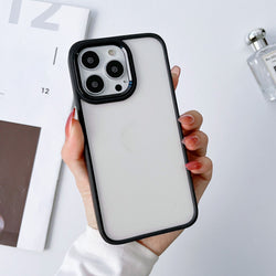 Electroplated Transparent Frosted Protective Case For Mobile Phone Case - Universo Shop