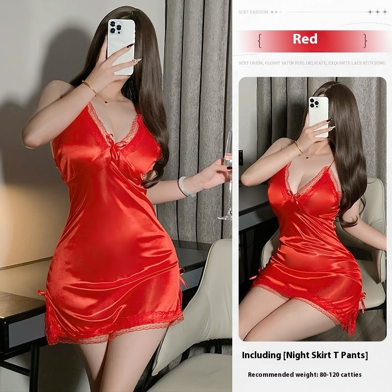 Sexy Lingerie Pure Desire Style Slip Nightdress - Universo Shop