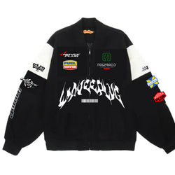 American Street Motorcycle Embroidery Jacket - Universo Shop