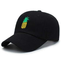 Embroidered Pineapple Baseball Cap Adjustable Cotton - Universo Shop