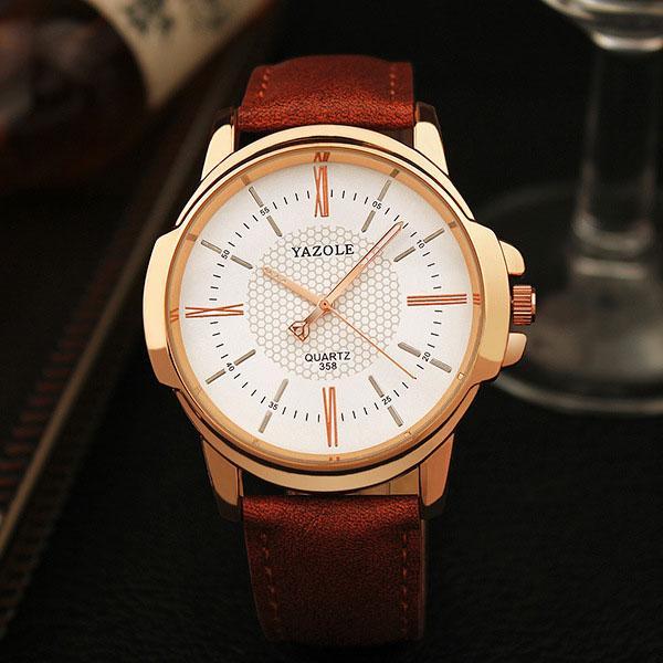 Rose Gold Quartz Watch - Universo Shop