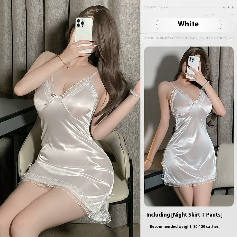 Sexy Lingerie Pure Desire Style Slip Nightdress - Universo Shop