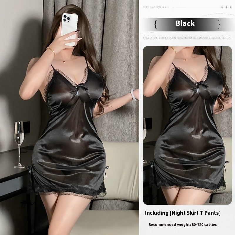 Sexy Lingerie Pure Desire Style Slip Nightdress - Universo Shop