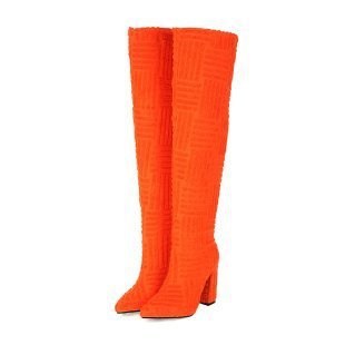 Plus Size Sexy Pointed Toe Thermal Towel Boots - Universo Shop