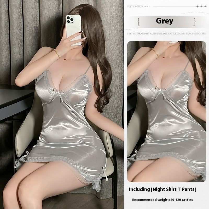 Sexy Lingerie Pure Desire Style Slip Nightdress - Universo Shop